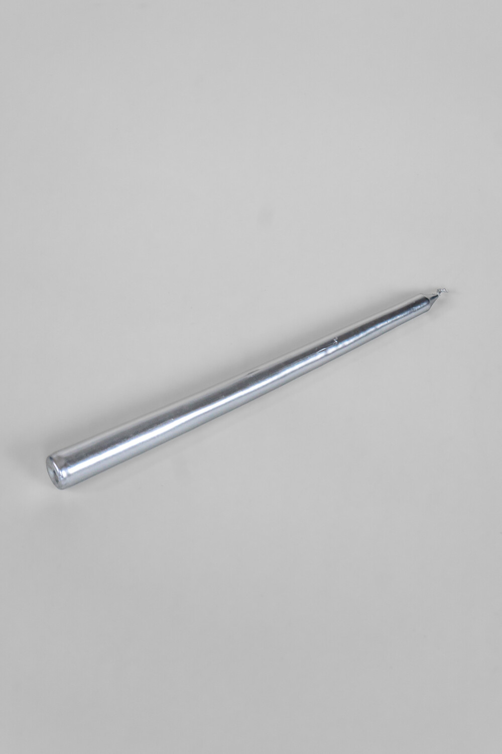 Vela Larga Pack 4pcs Plateado