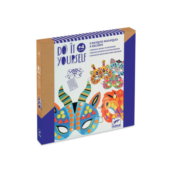 Máscaras para decorar - Animales de la selva Única