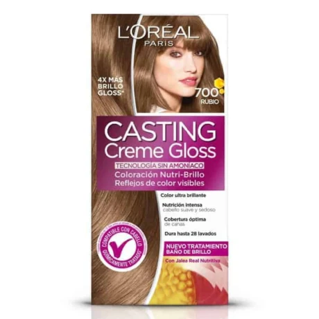 Tintura Para Cabello L'Oréal Paris Casting Creme Gloss Rubio N°700 Tintura Para Cabello L'Oréal Paris Casting Creme Gloss Rubio N°700