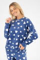 Pijama polar estrellas Azul