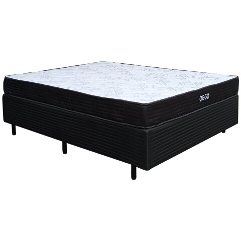2 Plazas Sommier Base Box Colchon Super Mega Espuma Reversible 138 x 188 x 16 cm - 130 Kg - 1 AÑO 2 Plazas Sommier Base Box Colchon Super Mega Espuma Reversible 138 x 188 x 16 cm - 130 Kg - 1 AÑO