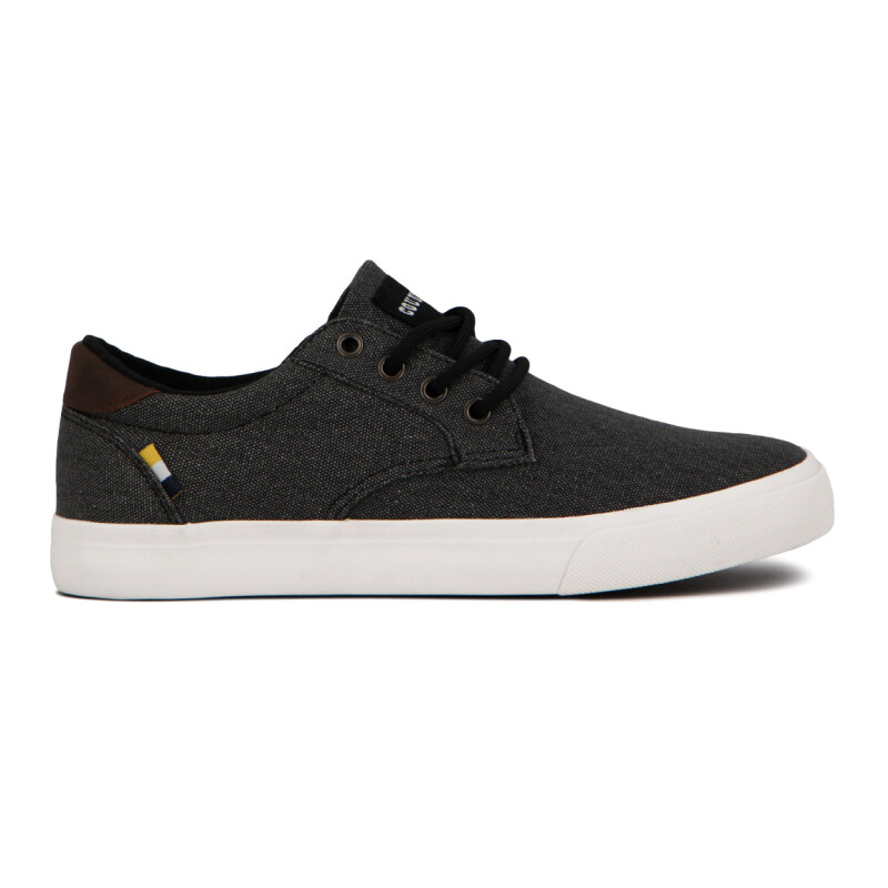 Country Atenas Casual Acordonados Hombre - Black Negro
