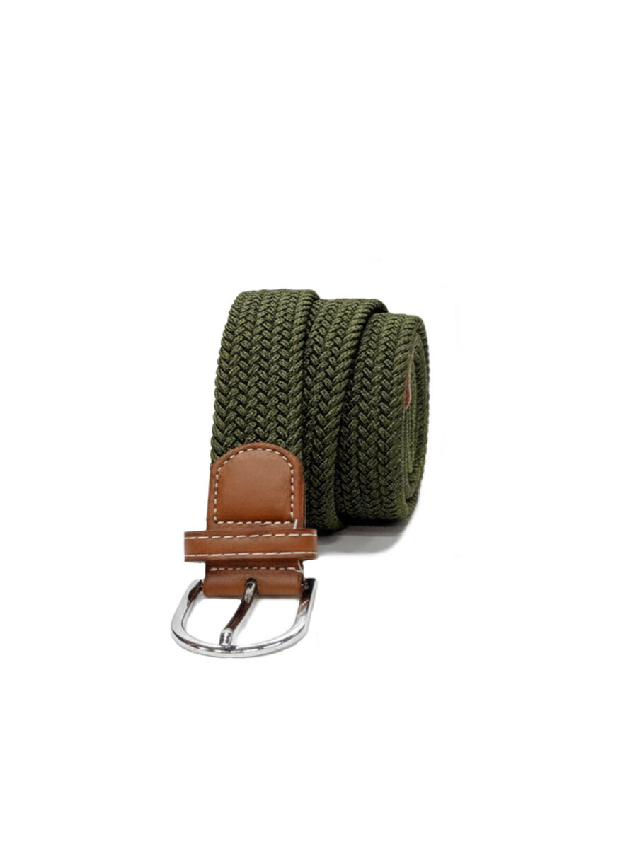 CINTO CLÁSICO ELASTIZADO - VERDE 