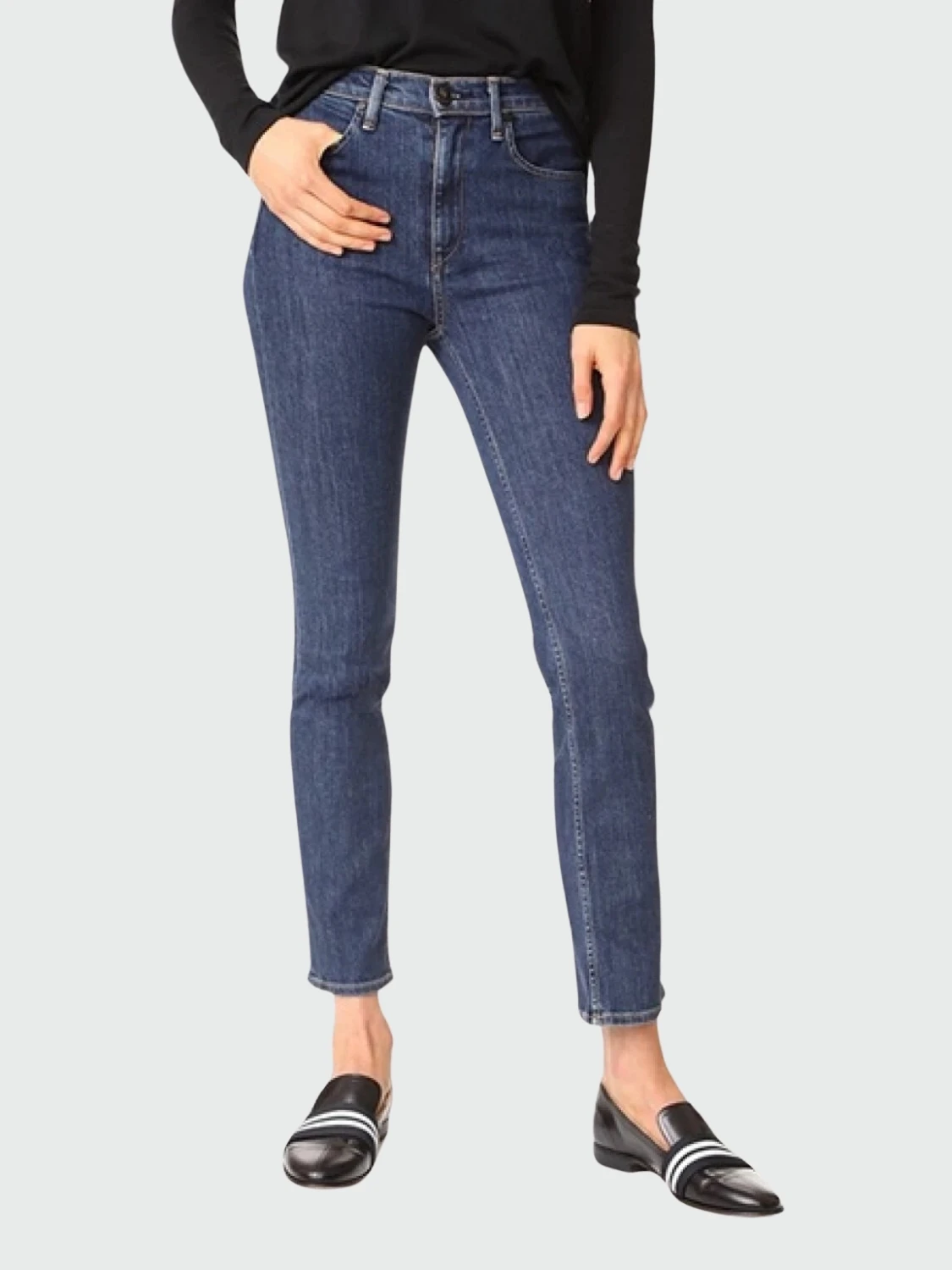 Jean clásico con bolsillos, Dark Paz Azul