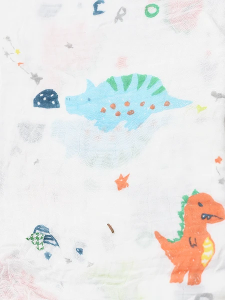MANTA LIVIANA DINOS MULTICOLOR