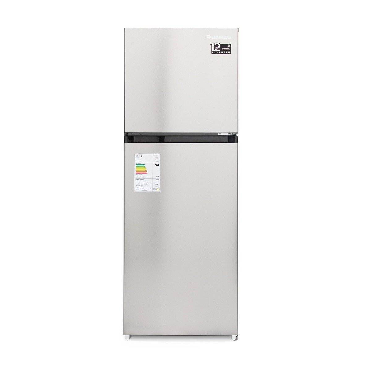 Refrigerador James Rj 275 Inverter Blanco Frio Seco 