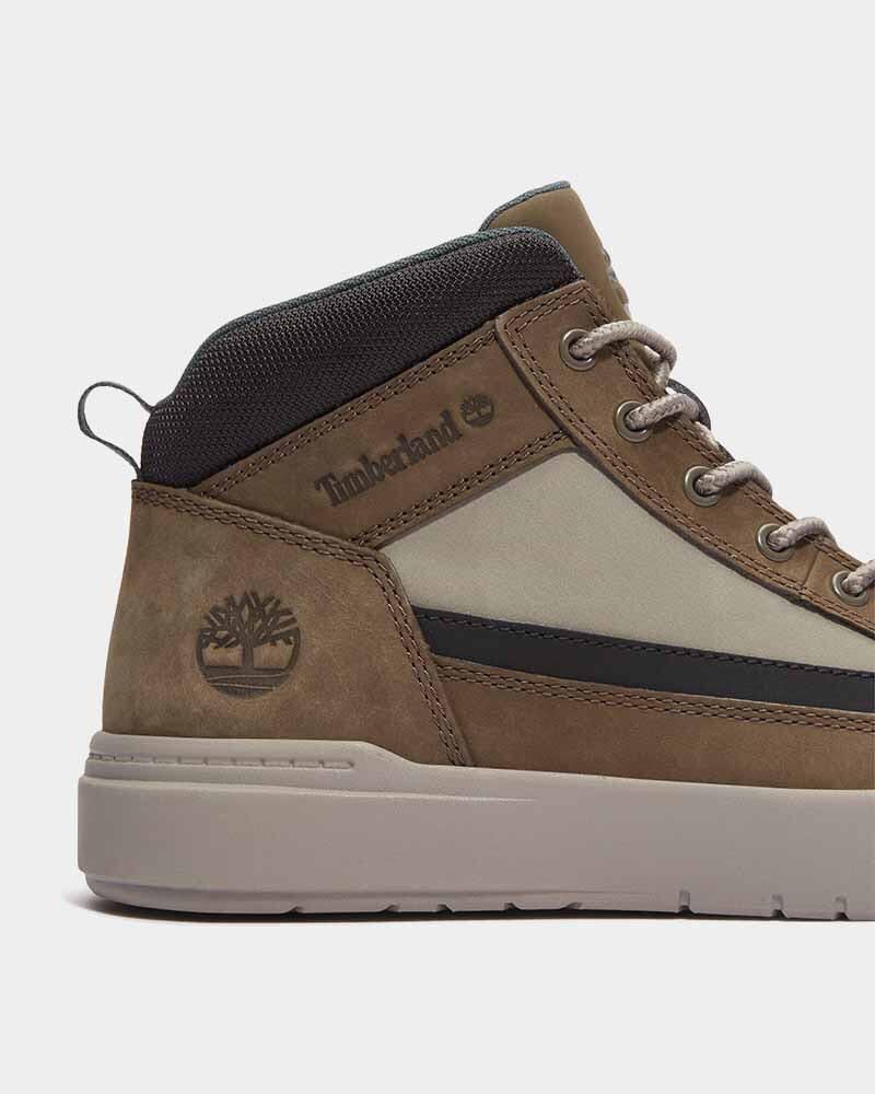 Zapatillas Allston Mid Hombre Dark Brown Nubuck