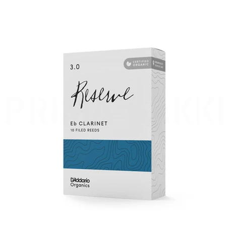 CAÑA CLARINETE DADDARIO ORGANIC RESERVE 3.0 BB CAÑA CLARINETE DADDARIO ORGANIC RESERVE 3.0 BB