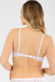 Soutien triangulo preformado snoopy flower Blanco