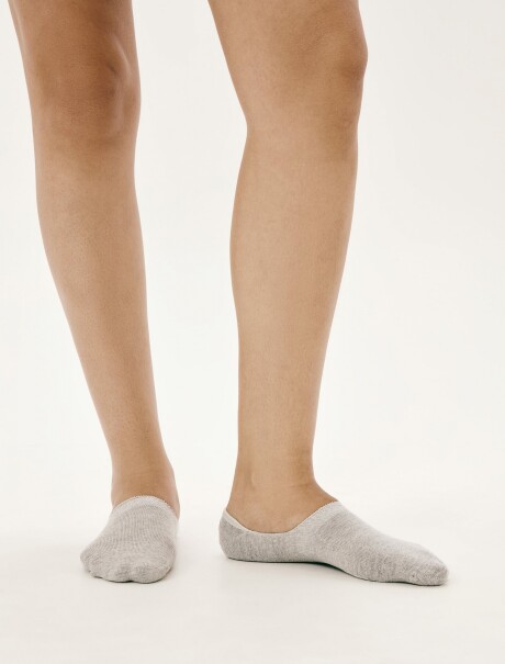 KIT DE 3 PARES DE MEDIAS UNISSEX GRIS