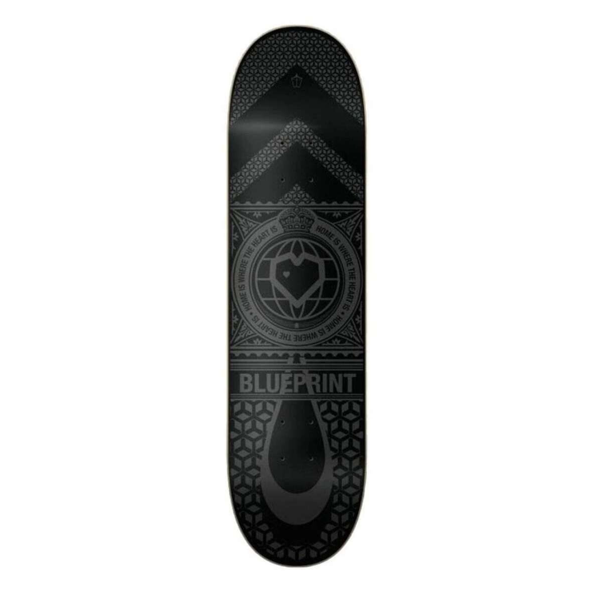 Deck Blueprint Home Heart Black - 8.25 