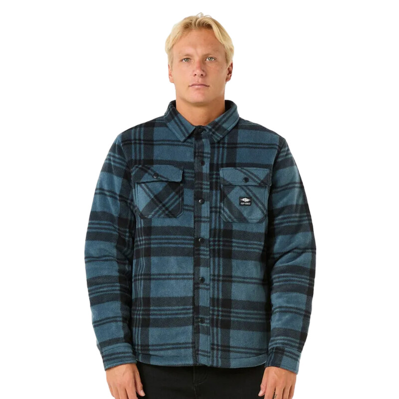 Camisa Rip Curl Tofino Polar - Azul Camisa Rip Curl Tofino Polar - Azul