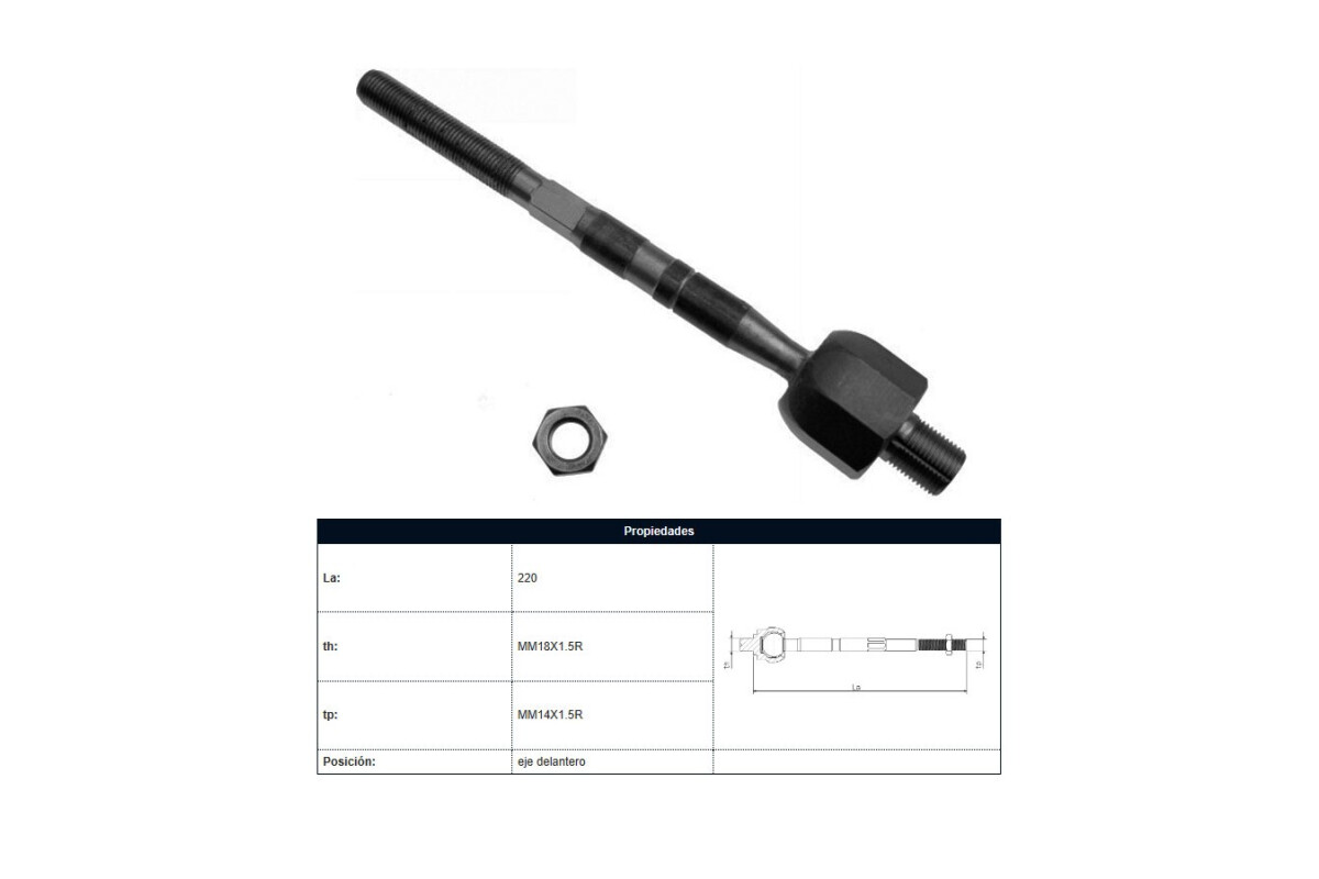 Mate BMW X3 Diesel (E83)/X3 (E83) 03-09 Der/Izq Mate BMW X3 Diesel (E83)/X3 (E83) 03-09 Der/Izq