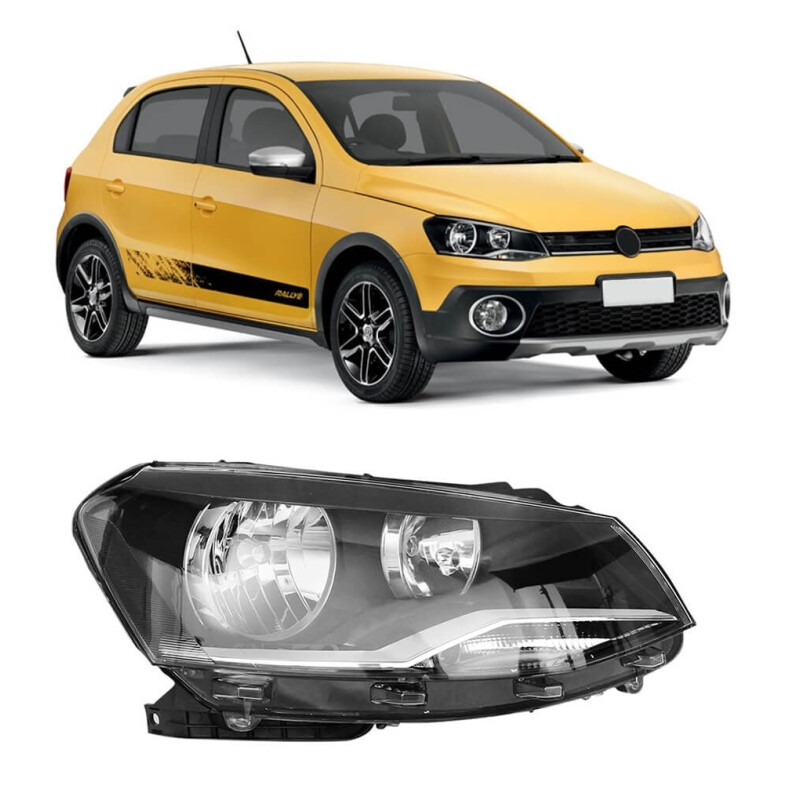 SEMIOPTICA DERECHA GOL G6 13/16 DOBLE Semioptica Derecha Gol G6 13/16 Doble