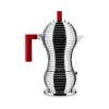 ALESSI PULCINA CAFETERA ESPRESSO 6TZ MICHELE DE LUCCHI ROJA INDUCCION ALESSI PULCINA CAFETERA ESPRESSO 6TZ MICHELE DE LUCCHI ROJA INDUCCION