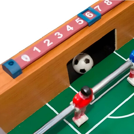 Futbolito MDF Metegol C/ Accesorios Excelente Calidad Jug010003