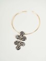 Collar Becky, Set Collar Y Caravanas Color Unico