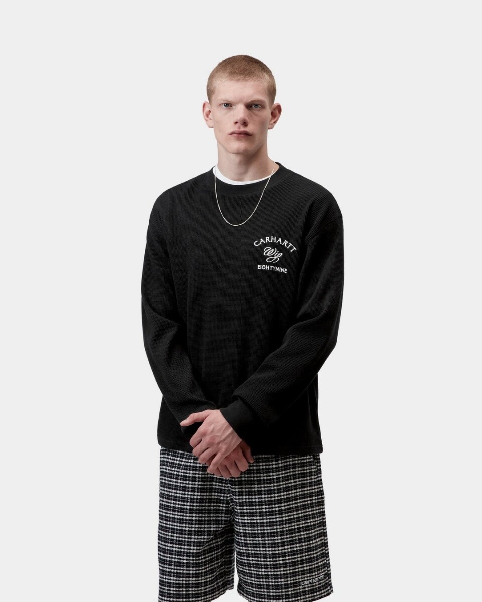 L/S Eightynine Waffle T-Shirt 
