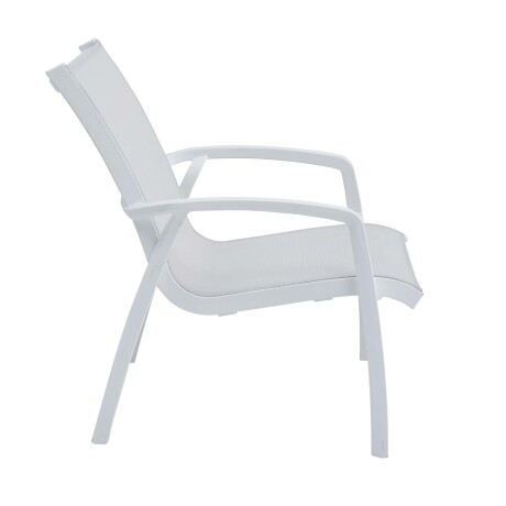 SET DE TERRAZA EXTERIOR POLIPROPILENO BLANCO CARTAGENA