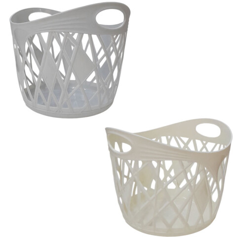 OUTLET Cesto canasto organizador 25x25x23cm Outlet Cesto Canasto Organizador 25x25x23cm