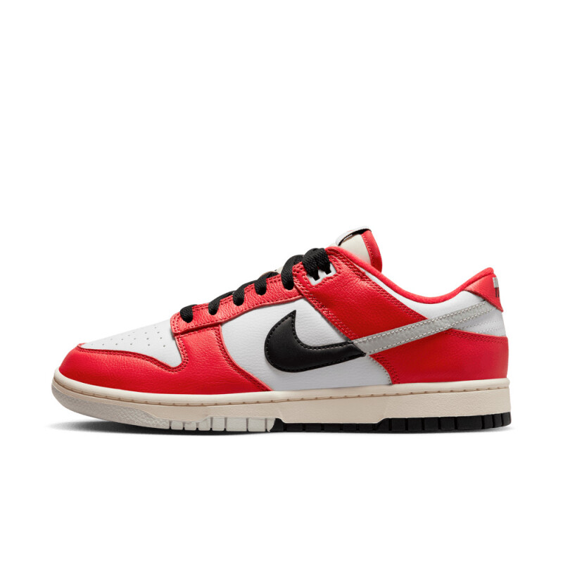 Championes Nike Dunk Bajo Retro Premium de Hombre Rojo