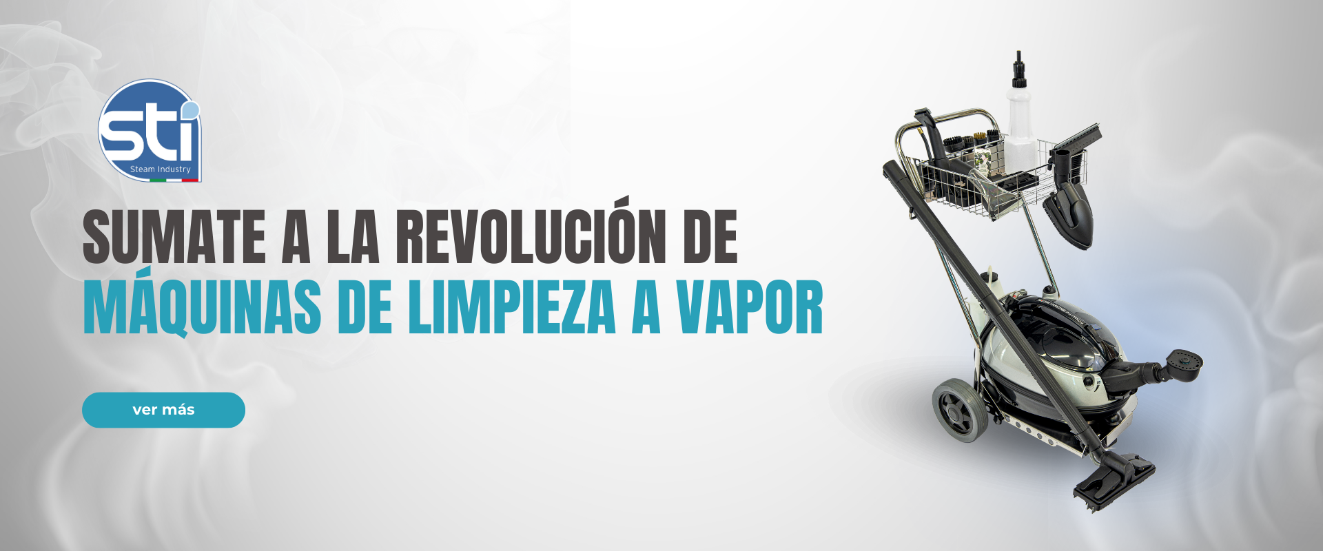 STI: Máquinas de limpieza a vapor
