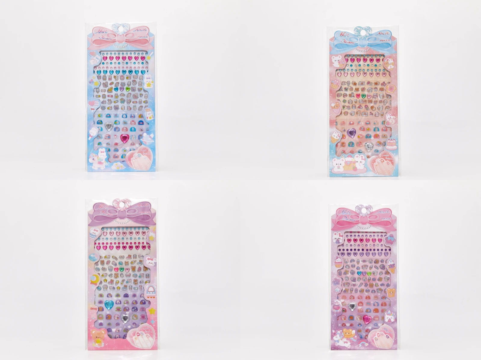 PEGATINAS PARA UÑAS YT-TG CON PEDRERÍA 