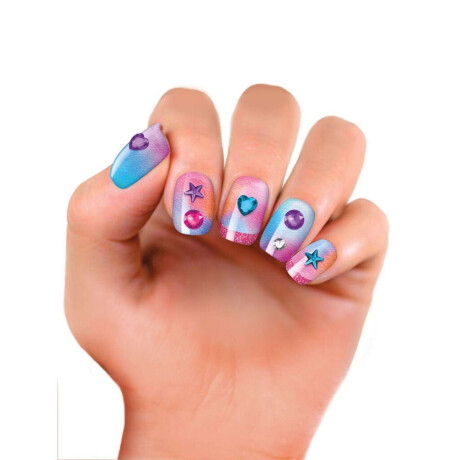 Kit De Uñas Y Tatuajes Con Brillo My Look Lexibook