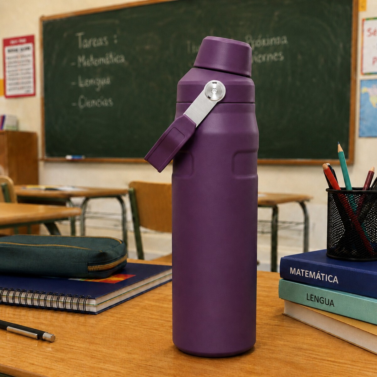 Botella en Acero Inoxidable 750ml - Violeta 
