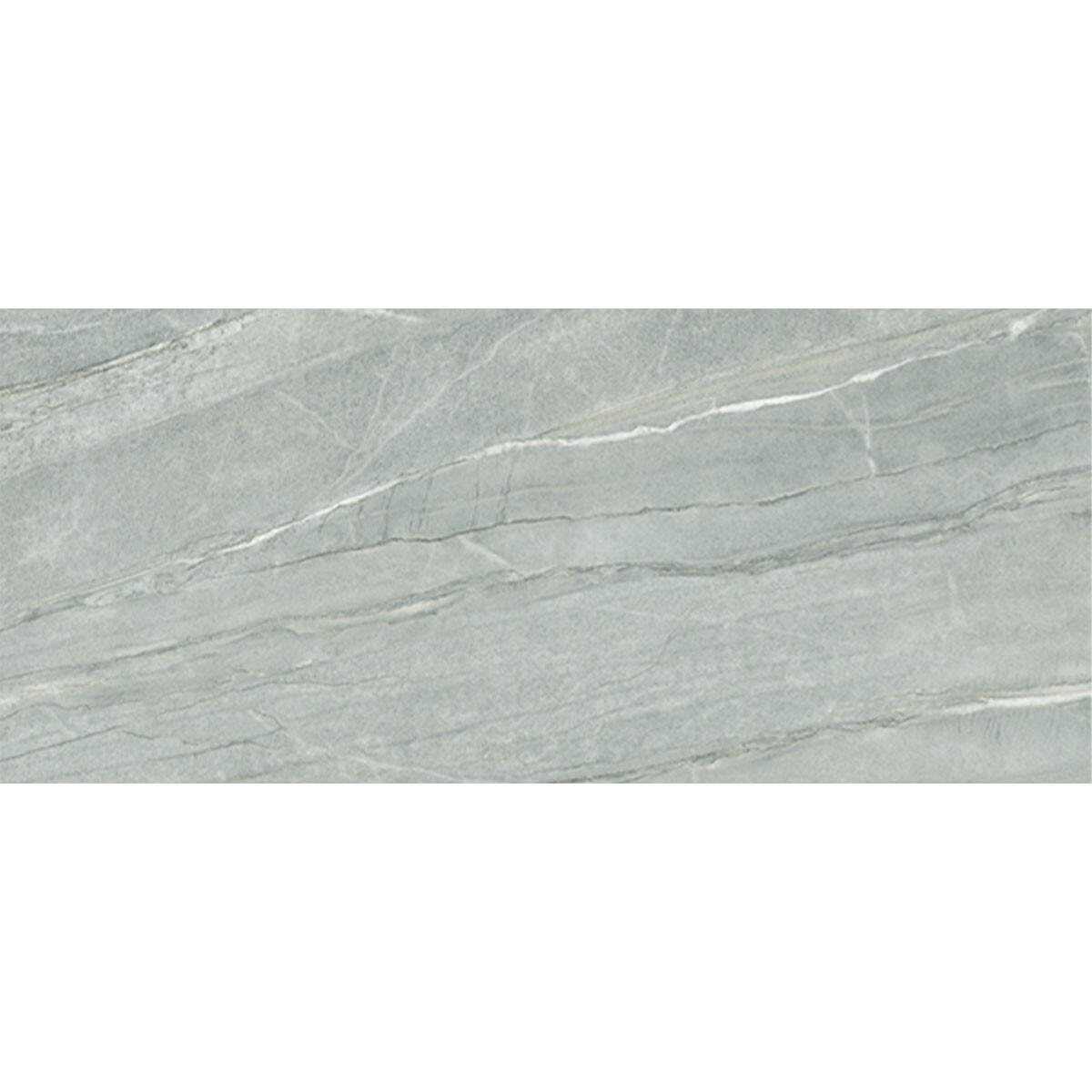 Porcelanato Rectangular Mate Verde Marmolado 80.5X140 Cm 