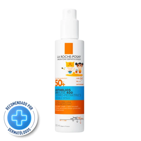 Protector Solar La Roche-Posay Anthelios UVMune Dermopediátrico Spray FPS50+ 200ml Protector Solar La Roche-Posay Anthelios UVMune Dermopediátrico Spray FPS50+ 200ml