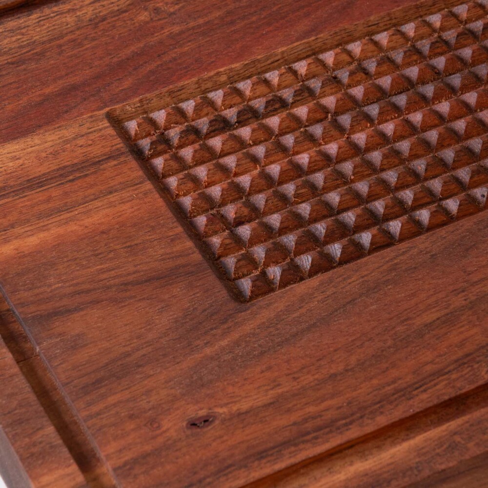 TABLA CORTAR CARNE MADERA-ACACIA NATURAL-BEIGE 9089