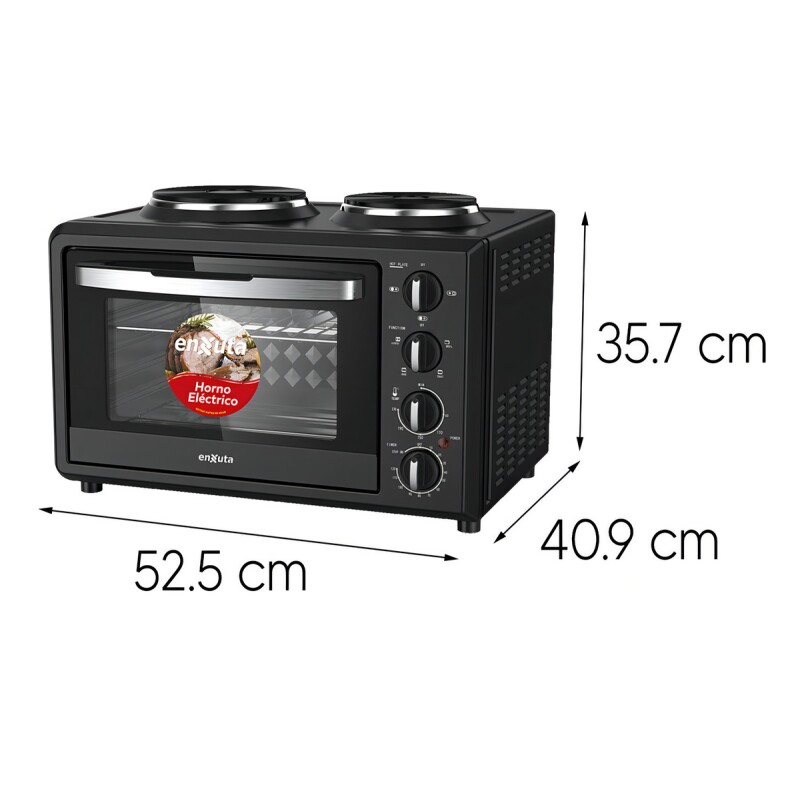 Horno Electrico Enxuta Con 2 Discos 32lts Horno Electrico Enxuta Con 2 Discos 32lts