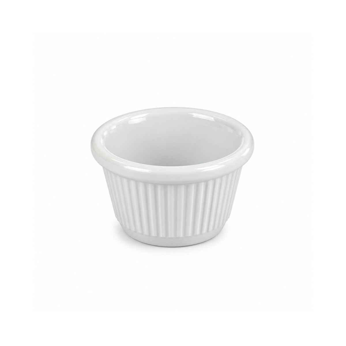 Dip ramekin melamina blanca 6x3.5 cm 
