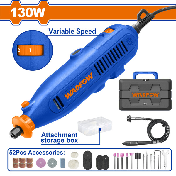 MINI TORNO ELECTRICO 130W C ACCESORIOS WADFOW WRY1D131 MINI TORNO ELECTRICO 130W C ACCESORIOS WADFOW WRY1D131
