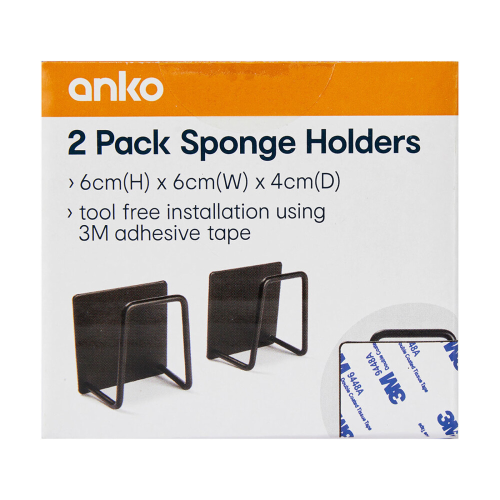 PORTA ESPONJAS 2PCS 43 NEGRO HIERRO 43273027