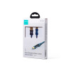 Cable trenzado Joyroom USB-A a USB-C 2 metros color azul Cable Trenzado Joyroom Usb-a A Usb-c 2 Metros Color Azul