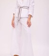 Pantalon Wide Xl Linen Ss26 Blanco