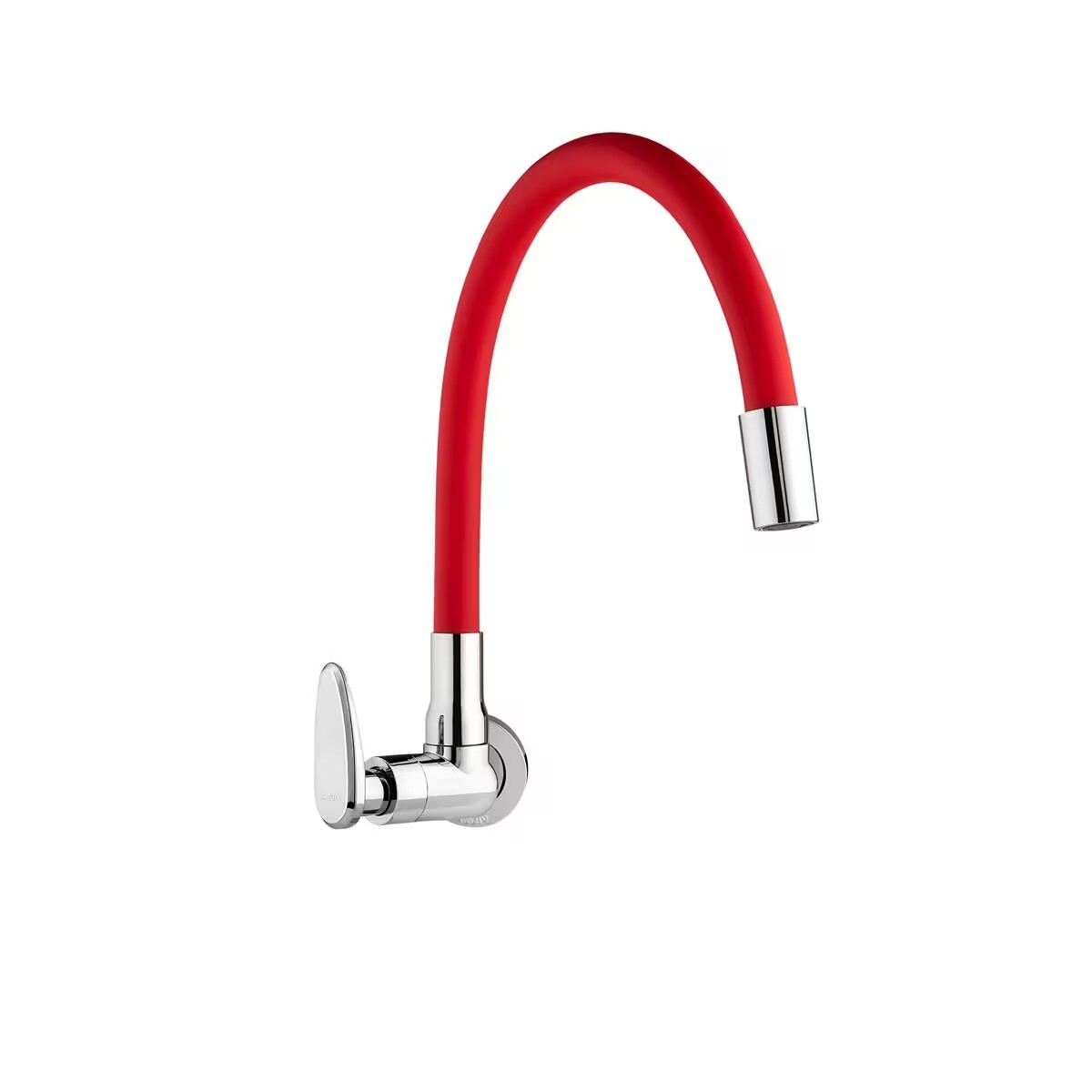Grifo Unitario Pared Cocina Allure Mouve Cromo Rojo 