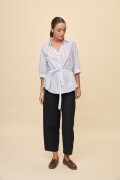 CAMISA MORNING Blanco/Azul