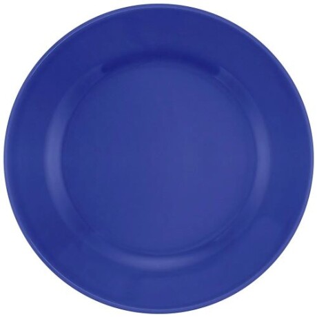 Plato llano Azul 24 cm Ceramica Oxford 000