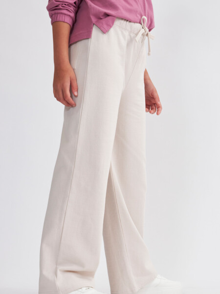 Pantalón deporitvo oxford Beige