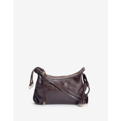 Cartera Formato Bandolera - Marron Chocolate Marron Chocolate