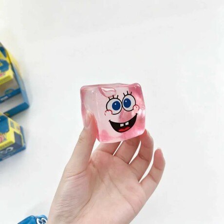 Squishy Needoh Bob Esponja Nice Cube Rosa