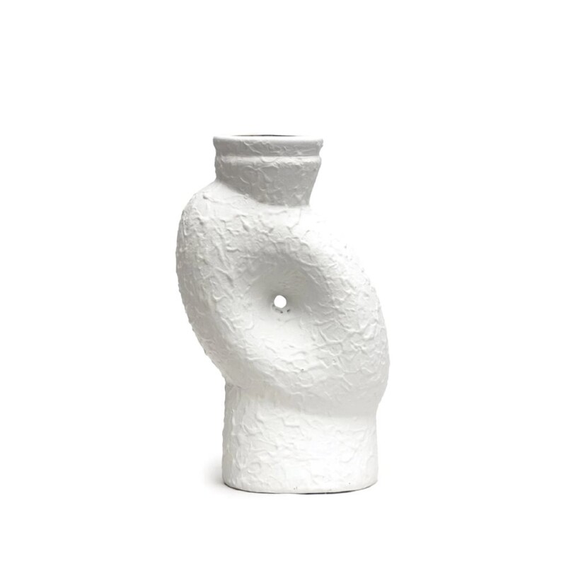 FLORERO CERAMICA 12x8.5x20CM BLANCO FLORERO CERAMICA 12x8.5x20CM BLANCO