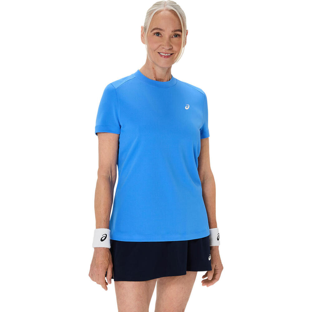 Polo Tenis Court SS Top Mujer Blue Coast