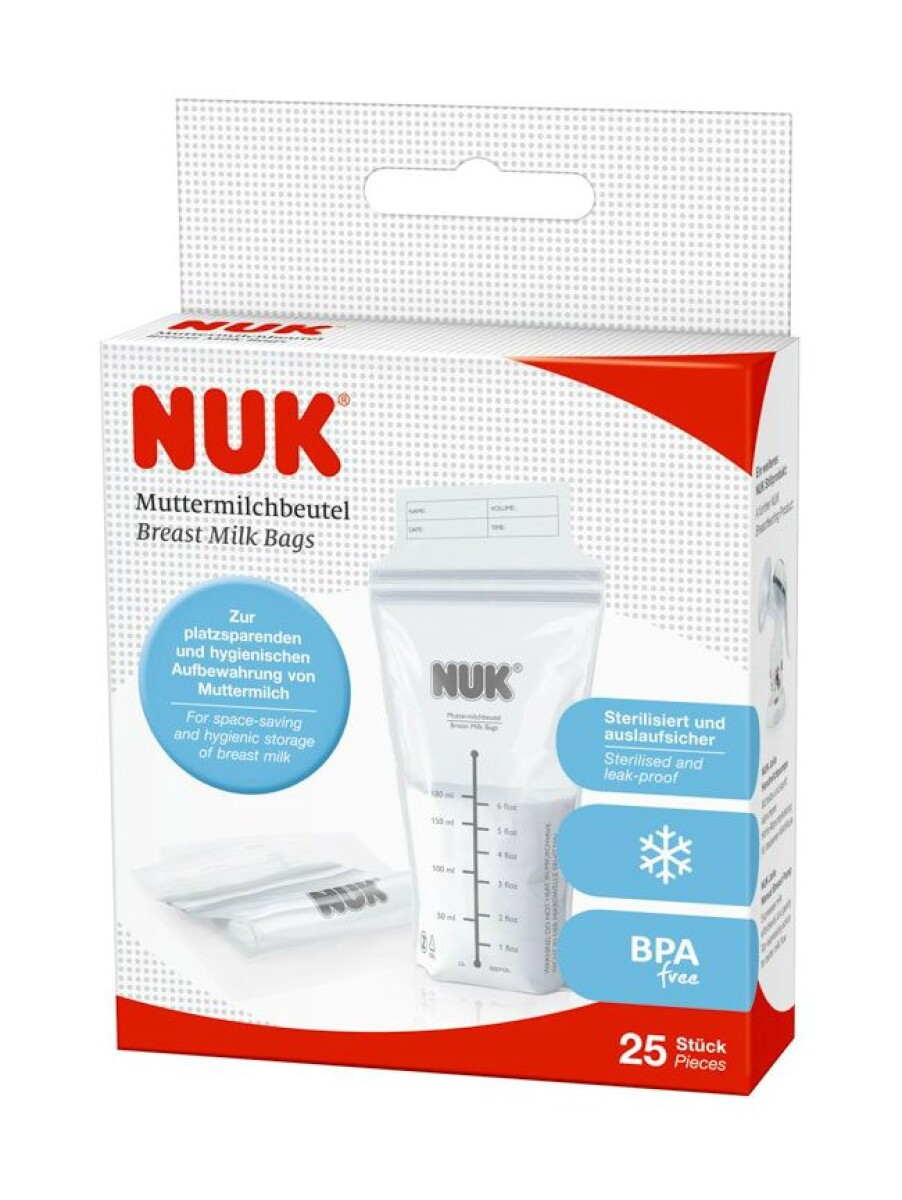 Bolsas de almacenamiento para leche materna - NUK 