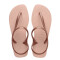 Sandalia de Mujer Havaianas Flash Urban Rosa Ballet - Dorado