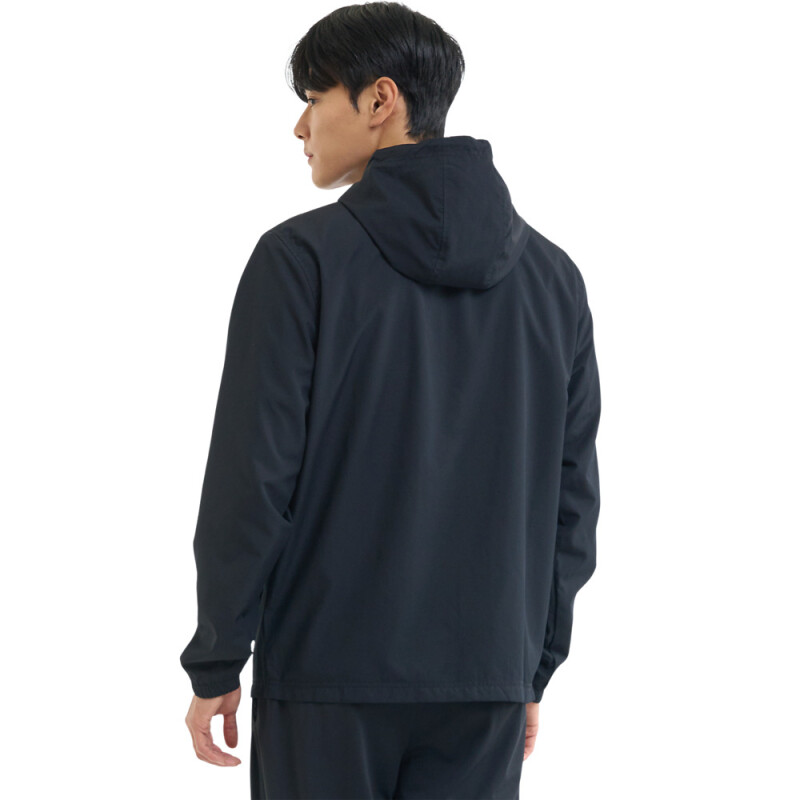 UA SPORTSTYLE WINDBREAKER-GRY BLK-001