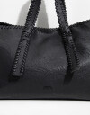 Shopper Shopper Diseño Trenzado - Negro